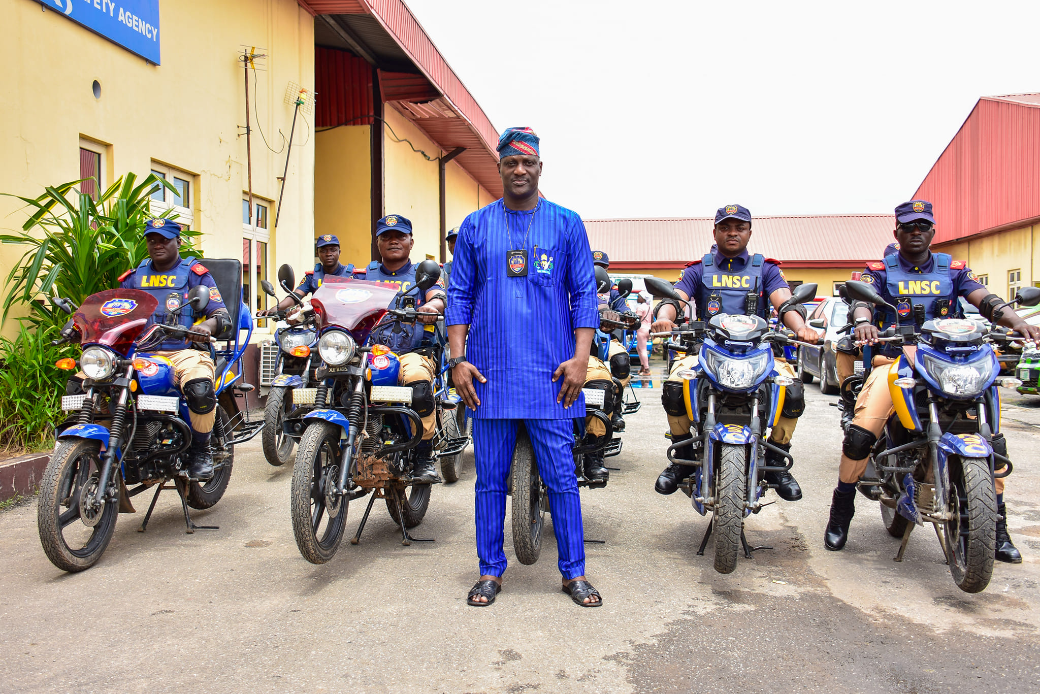 OYEKAN DISTRIBUTES PATROL BIKES TO DIVISIONS AND COMMANDS.